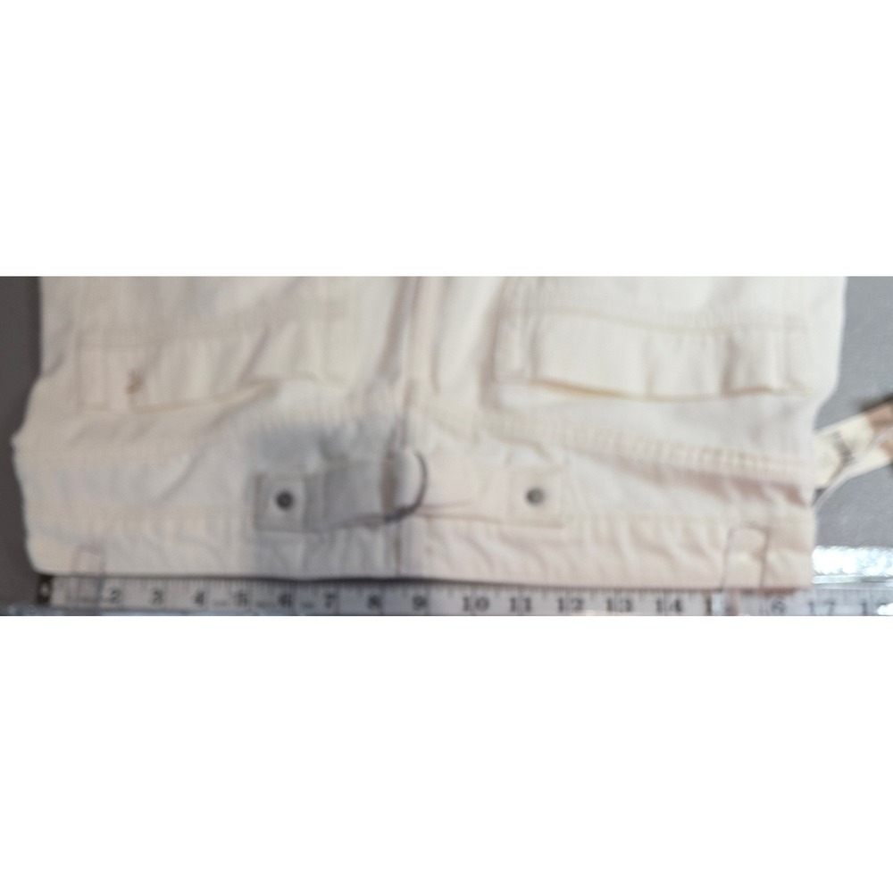 Anthropologie Pilcro Womens 30 Mid Rise Relaxed Tapered Jeans Floral Lasercut - Picture 7 of 15